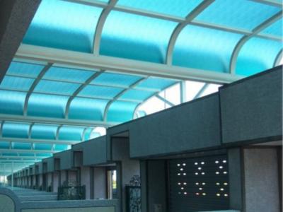 نورگیر سقف با ورق های پلی کربنات